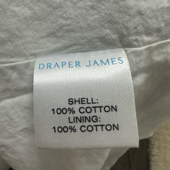 Draper James Embroidered Chambray Sleeveless Love Circle Dress Size 8 - Picture 8 of 9